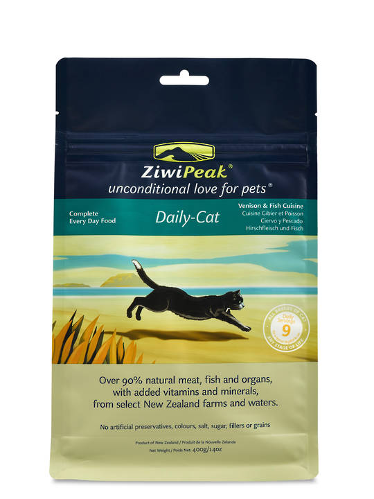 Ziwi Peak Air Dried Venison & Fish Cat Cuisine 400g